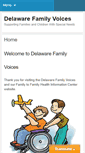 Mobile Screenshot of delawarefamilytofamily.org